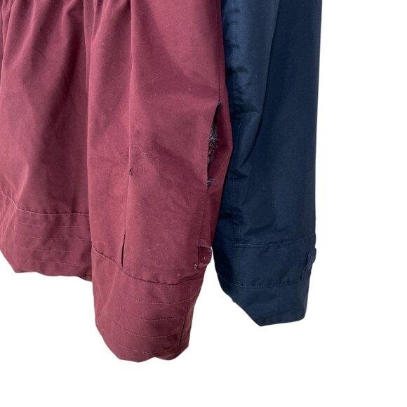 Ride Snowboard Company Women’s L Ski Jacket 10K ‎ Navy Burgundy Insulated Read! - Picture 9 of 12